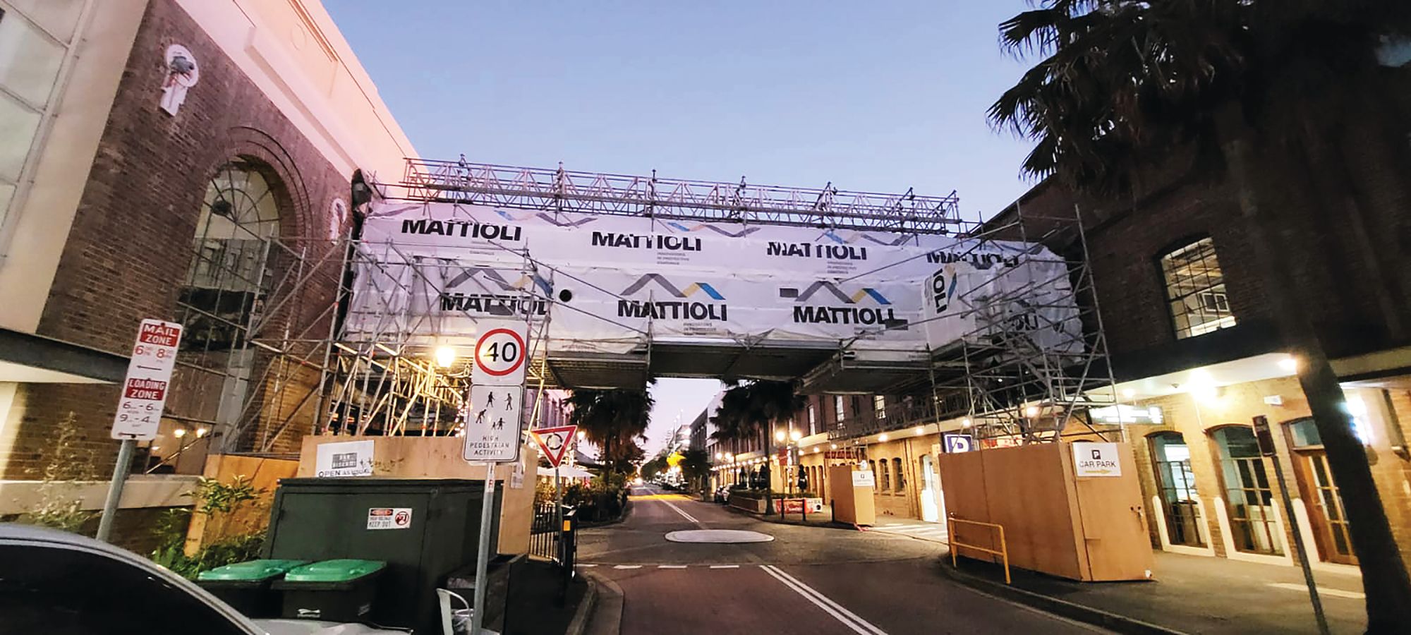 Mattioli | Scafclad Scaffold Containment